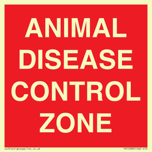 ANIMAL DISEASE CONTROL ZONE